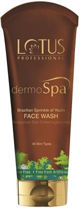 LOTUS HERBALS Professional Dermo Spa Brazilian Sprinkle of Youth Face Wash