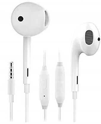 APNA KANHA High Quality Powerful Audio White Earphone Wired