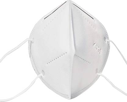 KAKU FANCY DRESSES KN-95 Anti Pollution Dust Face Mask With Ear Loop | Mouth Masks | Dust Mask - (Pack of 5)