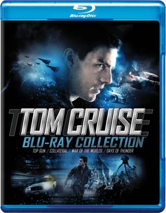Tom Cruise: 4 Movies Collection - Top Gun + Days of Thunder + Collateral + War of the Worlds (4-Disc Box Set)
