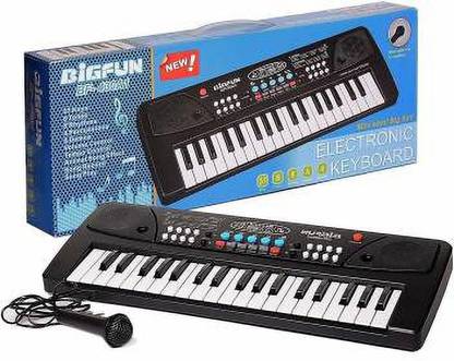 Haulsale BF-430 37 Key Piano Keyboard | DC Power Option, Microphone, Multi-Function-124