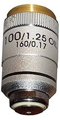 glab Gupta Opticals Microscope 100X Oil Immersion Lens Objective Microscope Lens
