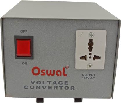 OSWAL 220 to 110v 1500 Watts AC to AC Voltage Converter/Step Down Transformer|12 Months Warranty 1  Socket Extension Boards