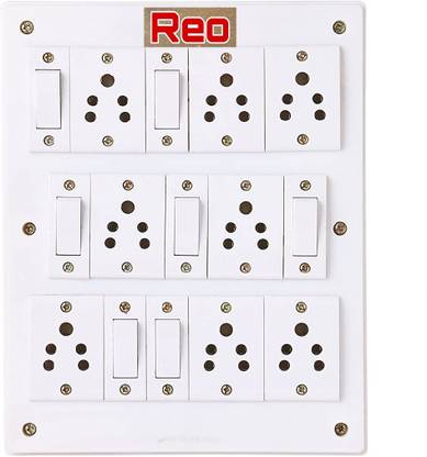 REO anchor extension board Anchor assembled power strip with long wire 4 meter with 15 amp anchor plug extension board 8  Socket Extension Boards