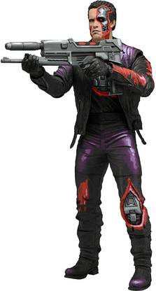 NECA Robocop Vs Terminator (93 Video Game) 7" Series 1 T-800 Action Figure [Cat_4989]