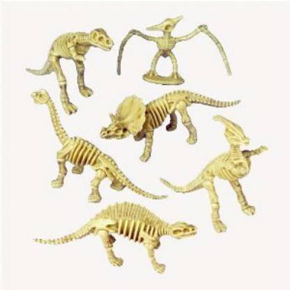 U.S. Toy Us Toy Dinosaur Skeleton Toy Figures - 12 Pcs [Cat_4989]