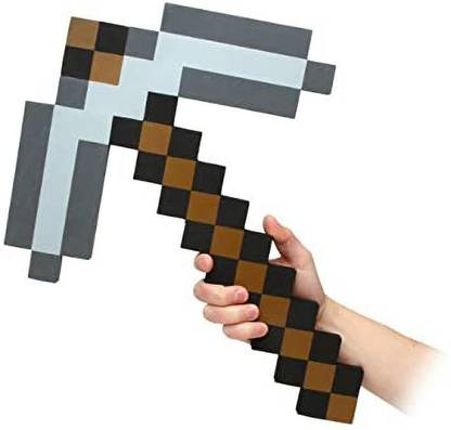 ThinkGeek Think Geek Minecraft Pick Axe Foam Weapon Action Figure Accessory [Cat_4989]