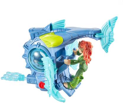 FISHER-PRICE Imaginext Dc Super Friends, Mera & Battle Sub Action Figures, Multicolor [Cat_6387]