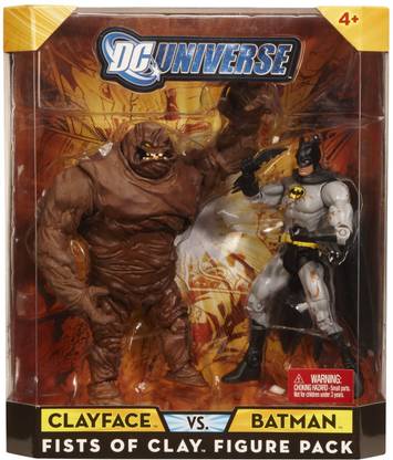 MATTEL Dc Universe Batman / Clayface Figures 2-Pack [Cat_4989]