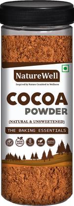 Naturewell 100% Natural Unsweetened Cocoa Imported Cocoa Powder