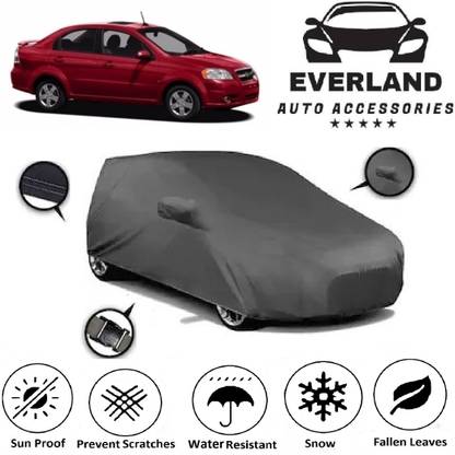 EverLand Car Cover For Chevrolet Aveo (With Mirror Pockets)