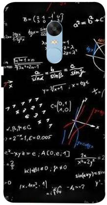 ANGELSKY Back Cover for Mi REDMI NOTE 4 ( black bord, numeric wallpaper) PRINTED BACK COVER