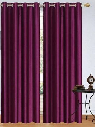 Flipkart SmartBuy 153 cm (5 ft) Polyester Window Curtain (Pack Of 2)