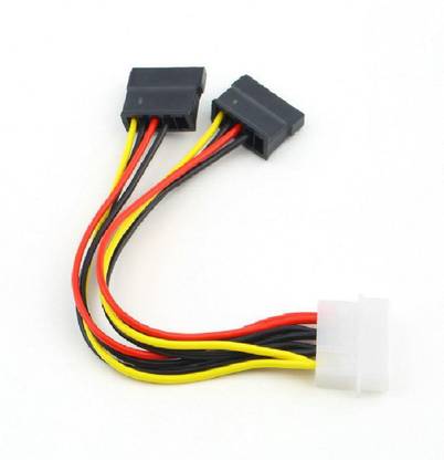 SKYBLUE Power Sharing Cable 0.3 m IDE to dual SATA Power Adapter Y Cable