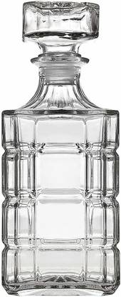 Shiv Kraft Square Crystal Whiskey Wine Decanter