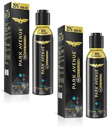 PARK AVENUE Icon Body Spray 150ml*2 Pcs RE5209 Body Spray  -  For Men