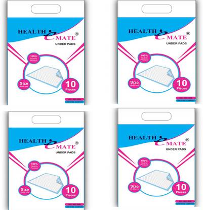 HealthEmate Underpad Disposable Absorbent Sheet Adult Diapers - L
