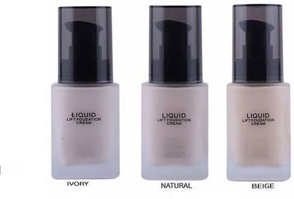 JMK Liquid Foundation,Water Embellish Foundation Cream,Oil Control Concealer Foundation Cream Foundation