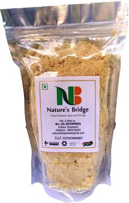 Nature's Bridge Ayurvedic Sugar / Gur Shakkar / Musti Shakkar / Musti Khand - (400 gm) Powder Jaggery