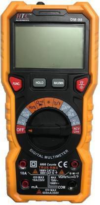 HTC Instrument DM 98 3 (3/4) Digital 6000 Counts /TRms Digital Multimeter