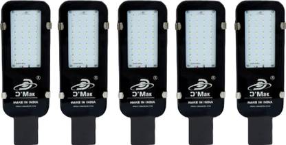 D'Mak D’Mak™ 18W Waterproof LED Street Light Road Outdoor Industrial White Pack of 5 Gate Light Outdoor Lamp