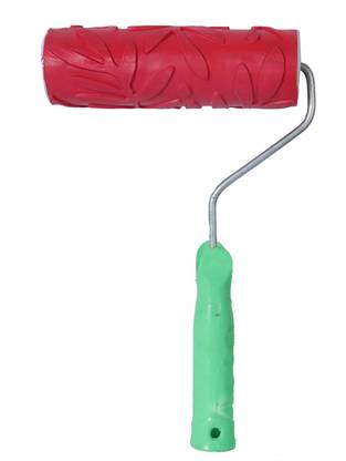 JP 7 Inch Spring Design Rubber Roller For Wall Texture Paint JPF_015 Paint Roller