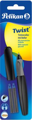 Pelikan BLACK TWIST INK ROLLER Ball Pen Roller Ball Pen