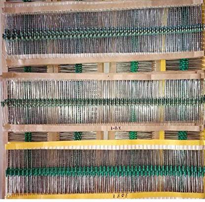 diykit 100 Pcs of 3.3K Ohm CFR Fixed Resistor