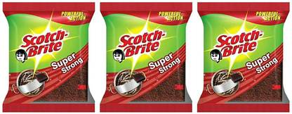 स्कॉच ब्राइट Super strong scrub pad 1 pad ( pack of 3) स्क्रब पैड