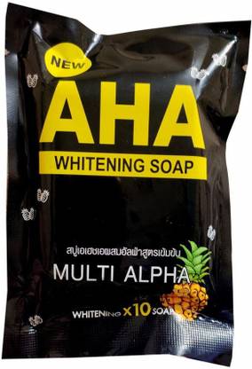 AHA WHITENING SOAP (MULTI ALPHA HYDROXY ACID)WHITENING X10 SOAP