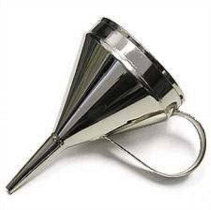 R.s.Magic Tricks Comedy Stainless Steel Fanny Funnel (Silver) Funnel Gag Toy