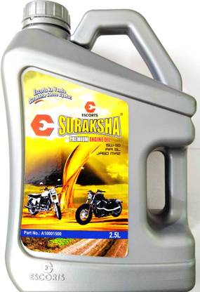 Escorts Suraksha 15W-50 API SL JASO MA2 PREMIUM ENGINE OIL ESCORTS SURAKSHA 15W-50 API SL Full-Synthetic Engine Oil