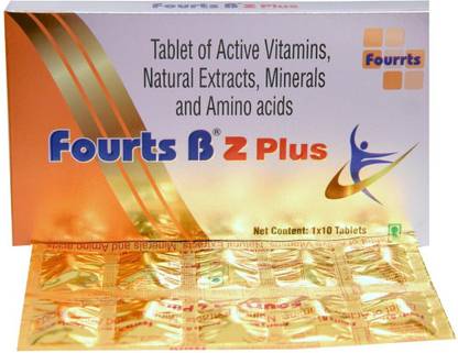 Fourrts Fourts B Z Plus Tablets 10s