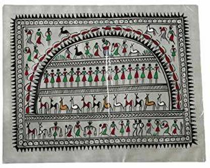 फालगम क्रिएशन Tribal Art Raghurajpur Patachitra Art Work Wall Hanging