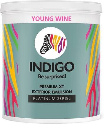 Indigo XT 6106 YOUNG WINE Emulsion Wall Paint