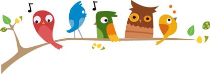 Decoration Stickers 91 cm Chit Chat !! Wall Sticker 34cm x 91cm Self Adhesive Sticker