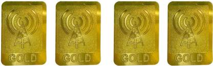 AirSoft Anti Radiation Gold (Pack of 4) Anti-Radiation Sticker