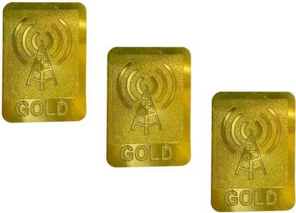 AirSoft Anti Radiation Gold (Pack of 3) Anti-Radiation Sticker