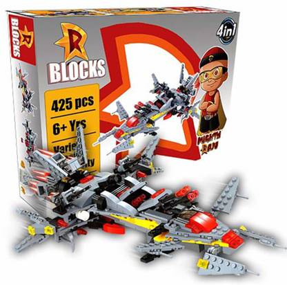 Richuzers Mighty Raju Star war Block 4 in 1 Set - 425 pcs