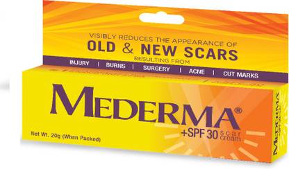 MEDERMA SCAR CREAM + SPF 30