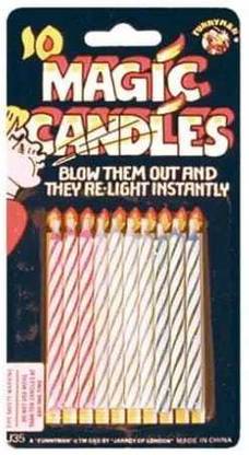 gorgeous moment MAGIC CANDLES PRACTICAL JOKE PRANK CANDLES Candle