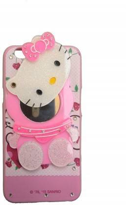WAVECHOICE Back Cover for Realme 2 Mirror Kitty 3D Hello Kitty Girls Back Case Cover for Realme 2