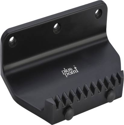 PLUS POINT Door Handle/Pull Handle/TOE Pull/Foot Pull/Door Kick Plate/Door opener for Hands free entry on any Door(BLACK FINISH) Door Kick Plate