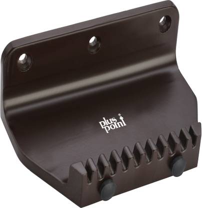 PLUS POINT Door Handle/Pull Handle/TOE Pull/Foot Pull/Door Kick Plate/Door opener for Hands free entry on any Door(BROWN FINISH) Door Kick Plate