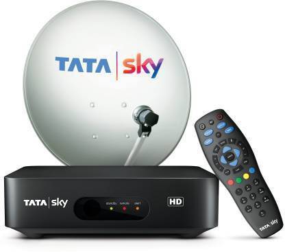 Tata Sky HD SATELLITE RECEIVER High definition viewing with Dolby Surround Sound Media Streaming Device