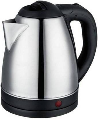 NIMYANK New Heater Can Electric Kettle (2. L, Silver, Black) (Pack Of 1) Beverage Maker