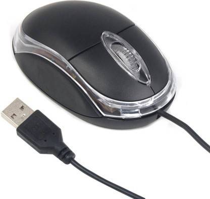 Pritimo OK USB R-Pluss Wired Optical Mouse Wired Ambidextrous Optical  Gaming Mouse