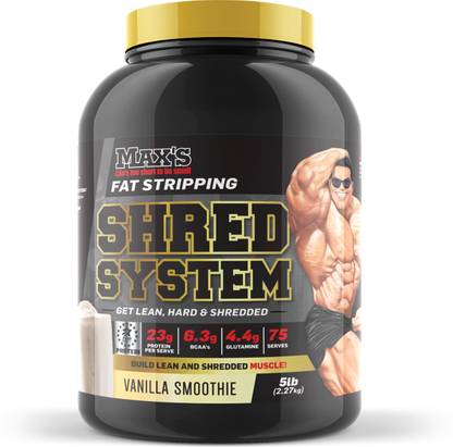 MAX'S Shred System Vanilla Whey Protein