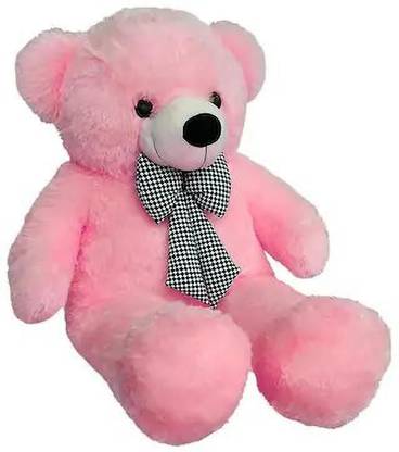 PE World 3 Feet Soft and Beautiful Stuffed Soft Teddy Bear Pink (91cm)  - 90 cm