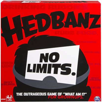 Spin Master Games Hedbanz No Limits Party & Fun Board Game